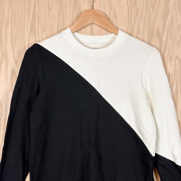 Summersalt French Terry Colorblock Long Sleeve Pullover - Picture 2 of 8